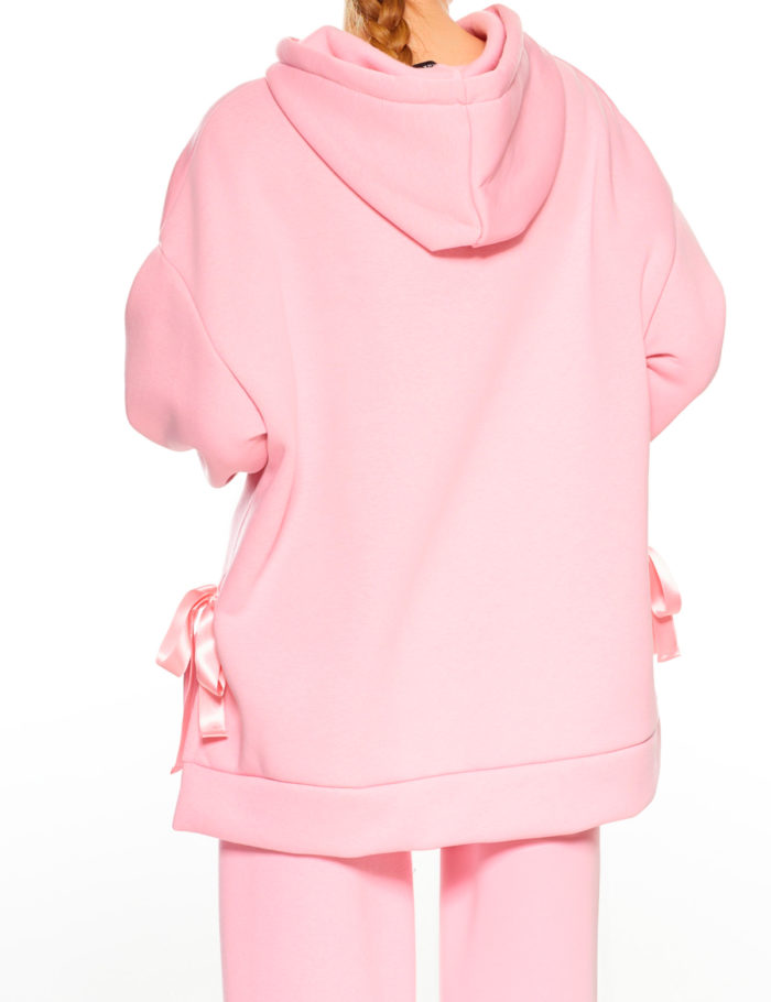 Sudadera con capucha modelo Venecia en rosa