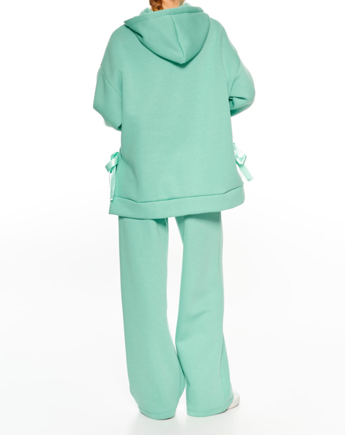 Sudadera con capucha modelo Venecia en verde mind