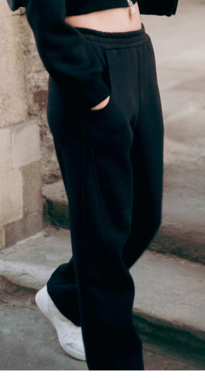 Pantalón de chándal modelo florencia negro