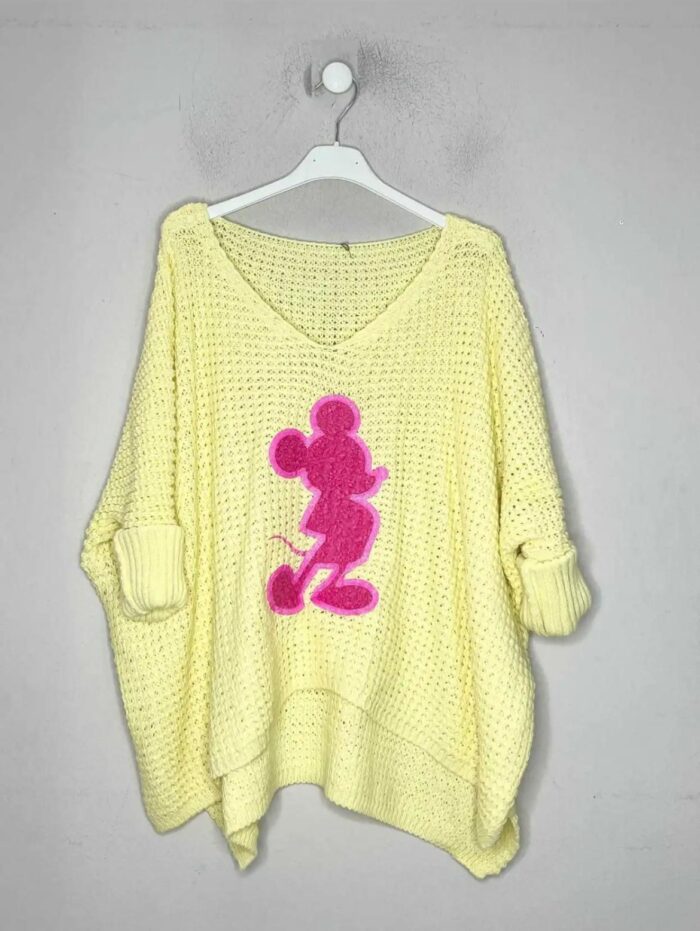 Jersey Maxi con silueta Mickey - Imagen 4