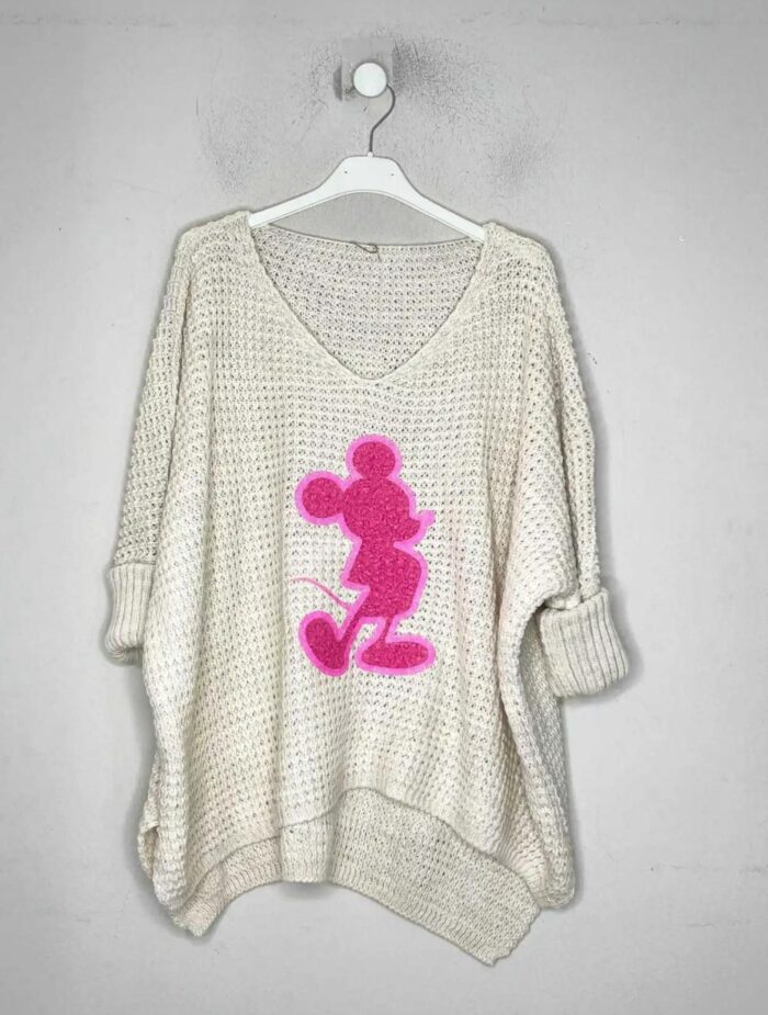 Jersey Maxi con silueta Mickey - Imagen 5