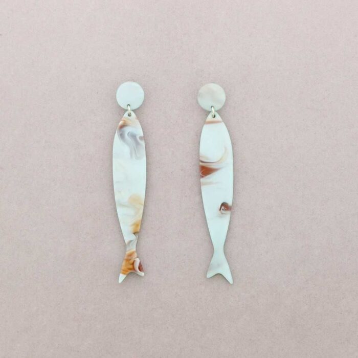 Pendientes colgante pez - Imagen 7