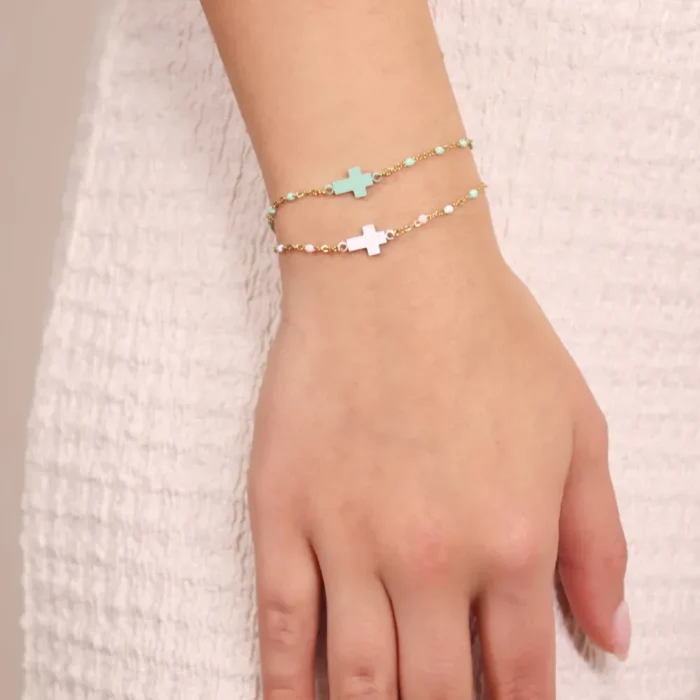 Pulsera Anartxy Cruz Latina - Imagen 4