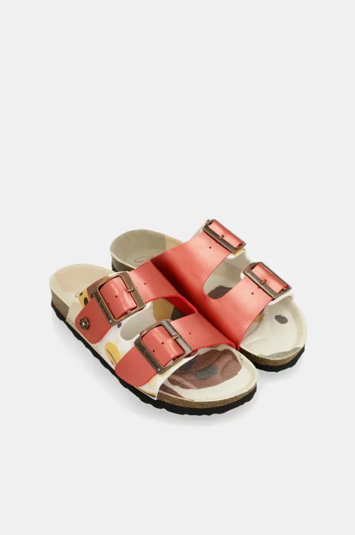 Sandalias bio de Anekke multicolor rojas - Imagen 2