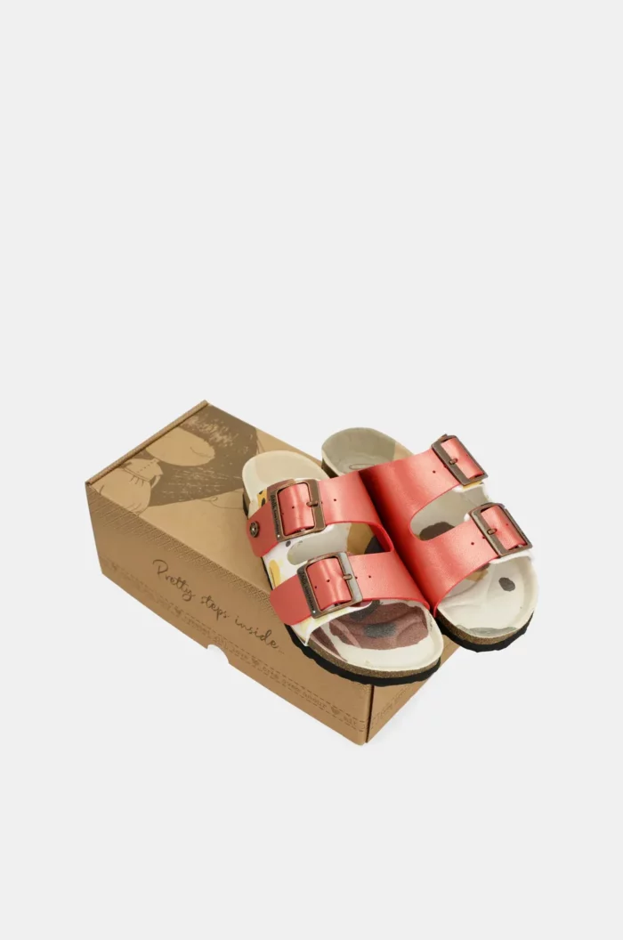 Sandalias bio de Anekke multicolor rojas