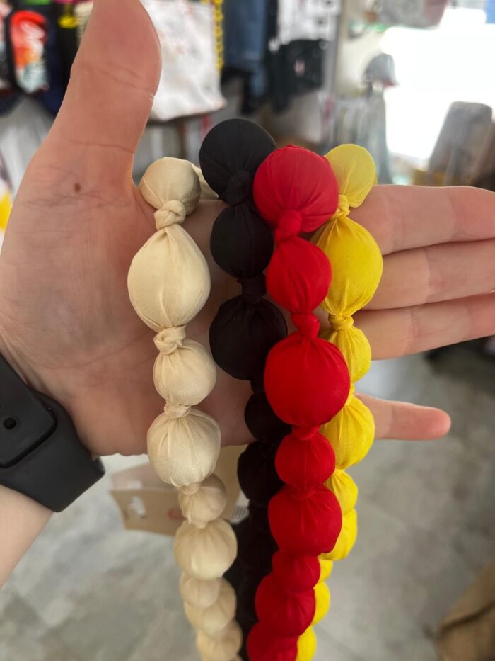 Collar de bolas forradas 110cm - Imagen 6