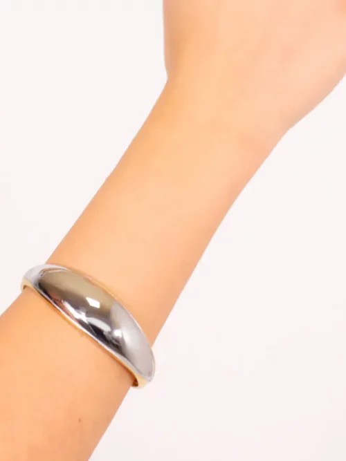 Pulsera de Anartxy Waves Silver Dune