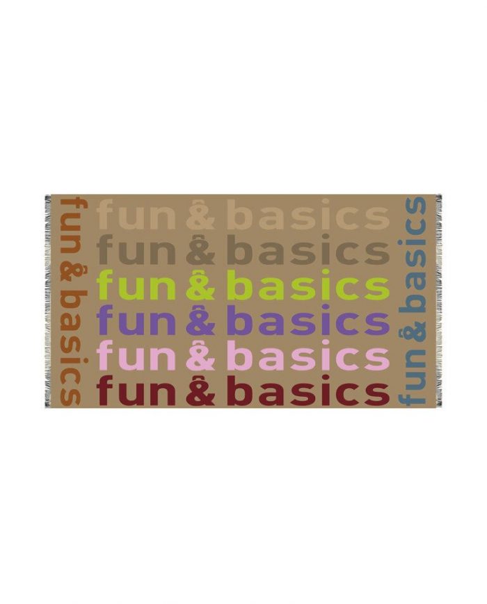 Pañuelo de Fun&Basics letras - Imagen 3