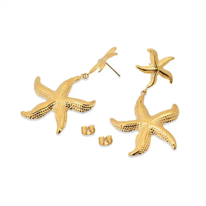 Pendientes de Anartxy Tide Starfish - Imagen 2