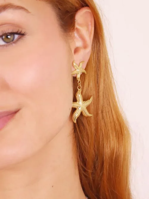 Pendientes de Anartxy Tide Starfish