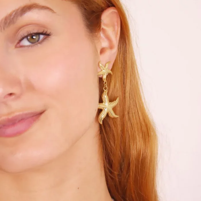 Pendientes de Anartxy Tide Starfish