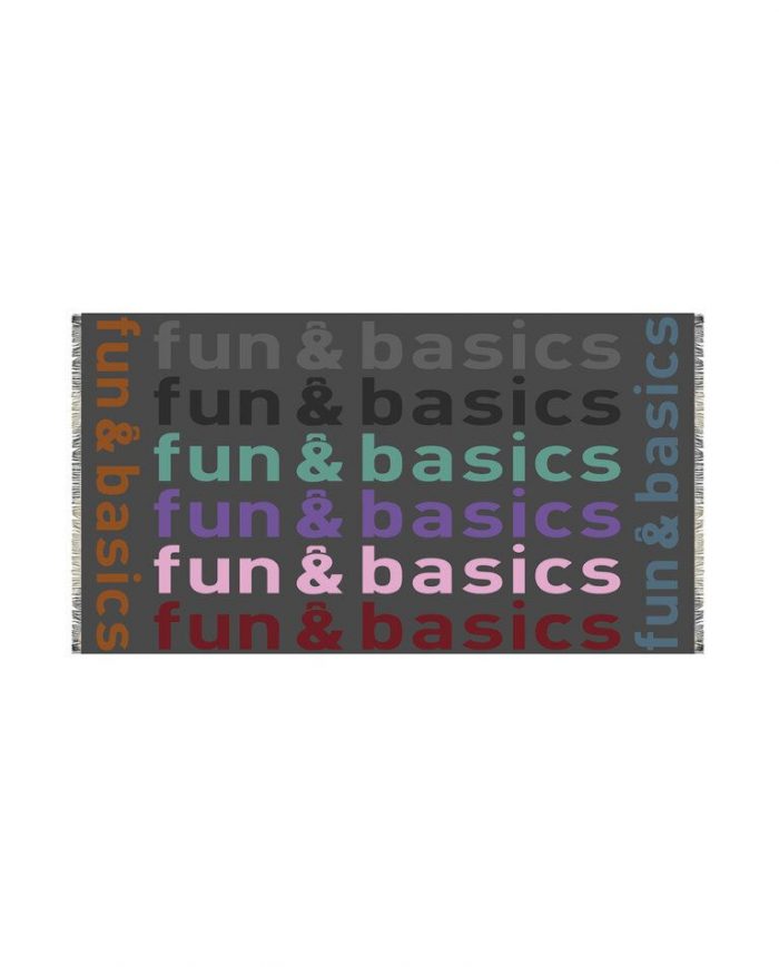 Pañuelo de Fun&Basics letras