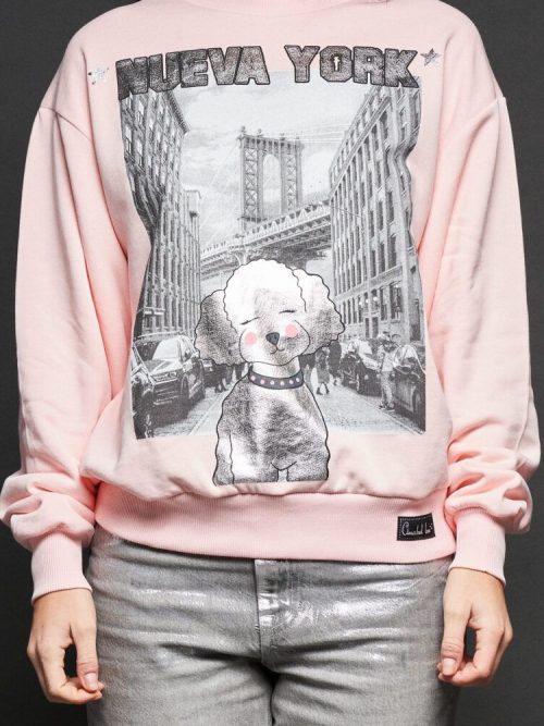 Sudadera Nueva York niña de Anabel Lee