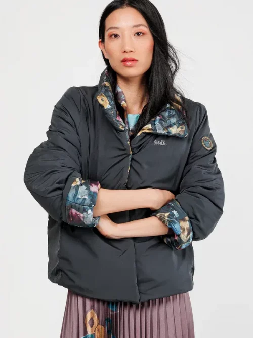 Chaqueta de Anekke reversible verde