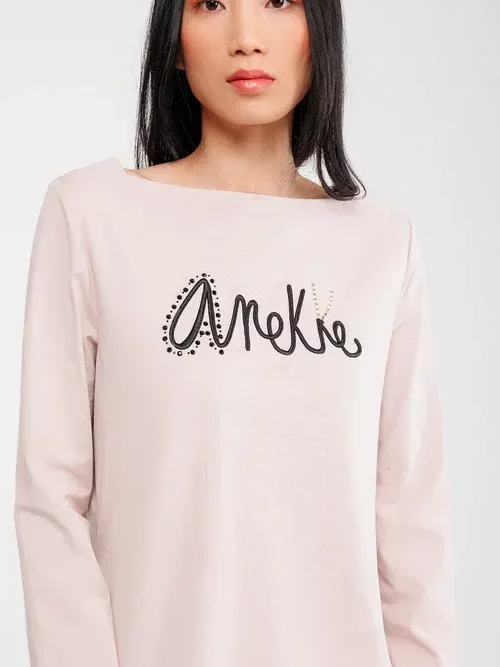 Camiseta de Anekke manga larga rosa
