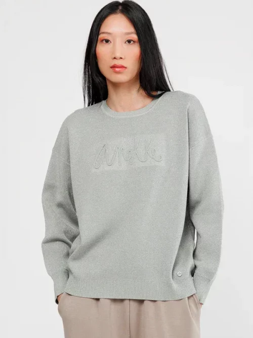 Jersey de Anekke mint metalizado