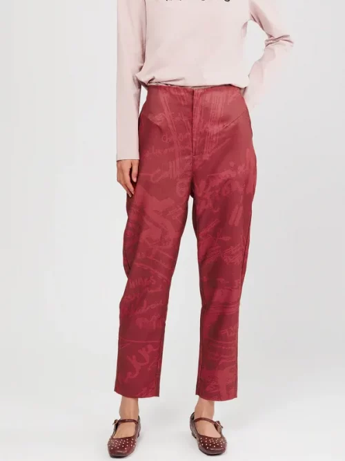 Pantalones de Anekke burdeos