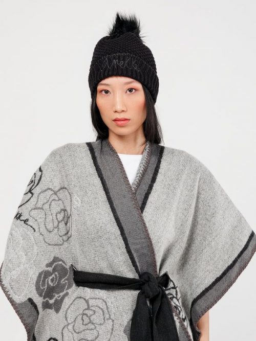 Gorro de Anekke de punto negro