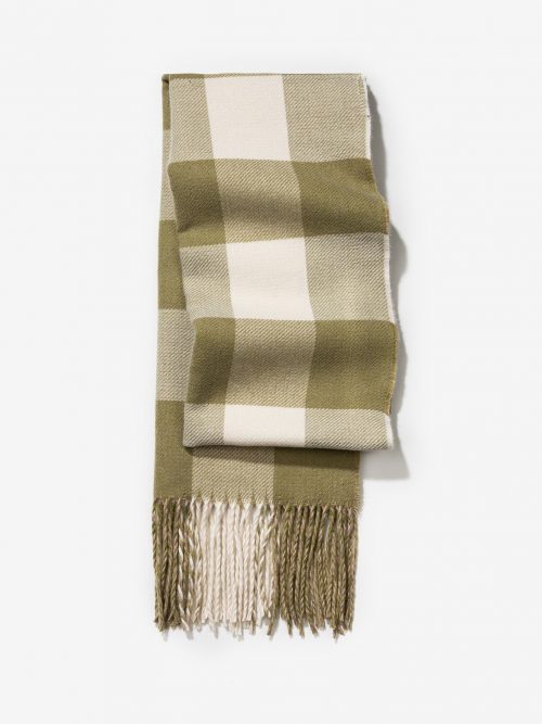 Bufanda de Vilanova bicolor de cuadros